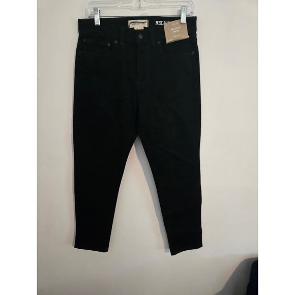 NWT Madewell Relaxed Taper Jeans size 28x30 mens black - Picture 4 of 6